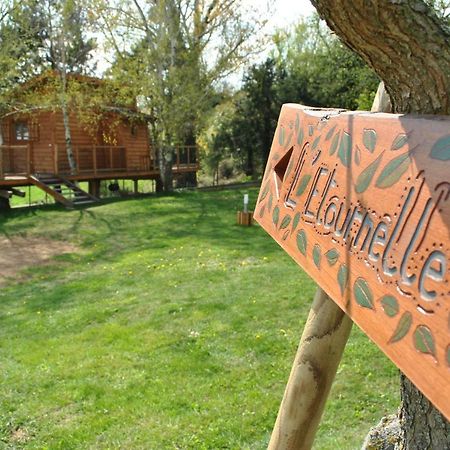 L'Etournelle - Cabane Perchee Chaussan エクステリア 写真