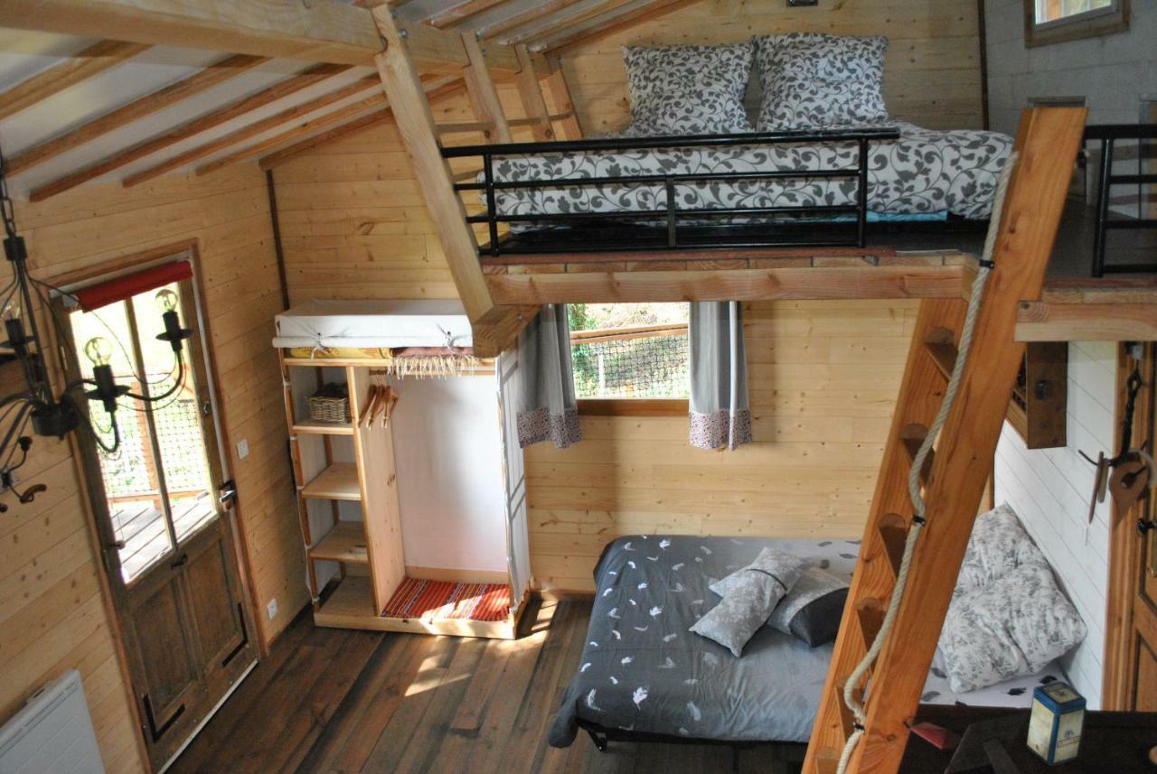 L'Etournelle - Cabane Perchee Chaussan エクステリア 写真